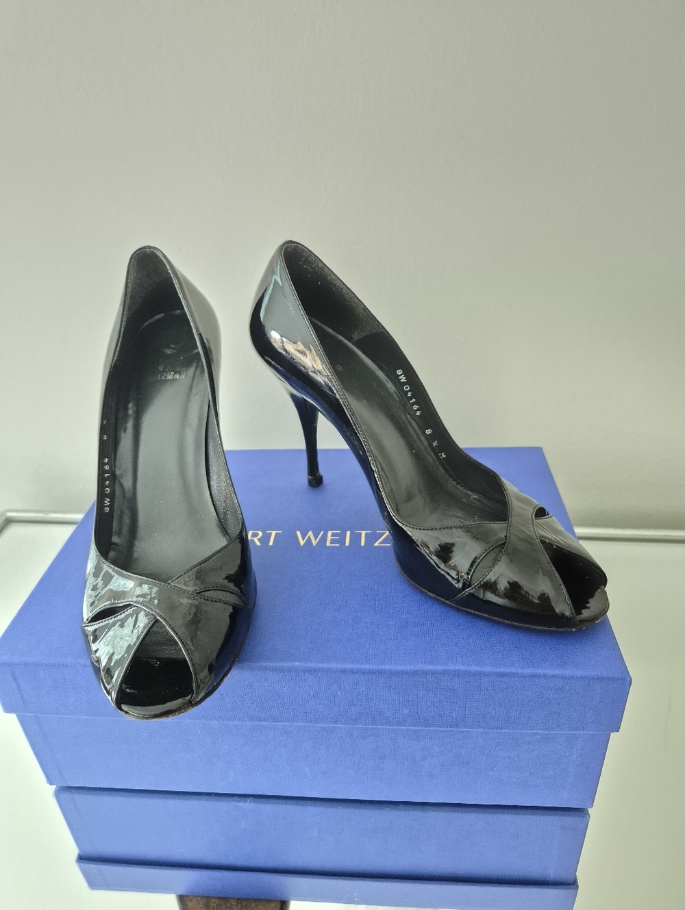 Stuart Weitzman Black Heels 8.5